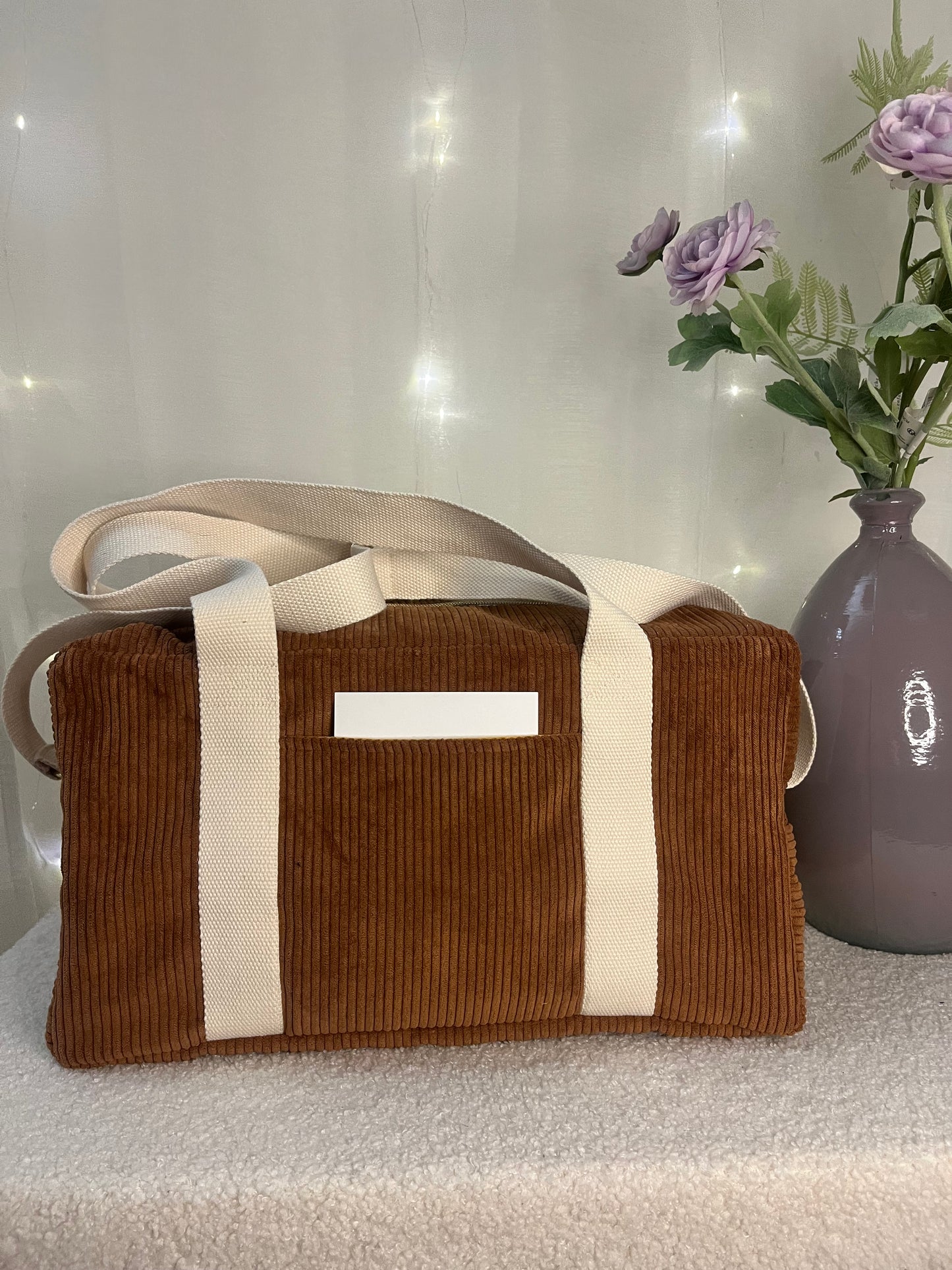 Sac de voyage/ a langer Cannelle